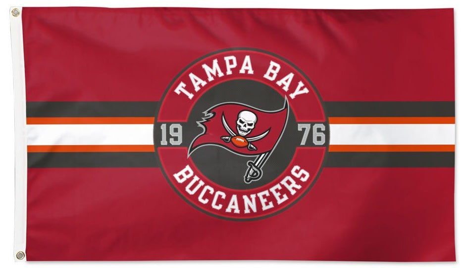 Tampa Bay Flag 2 Sided Applique 3x5 heartlandflags