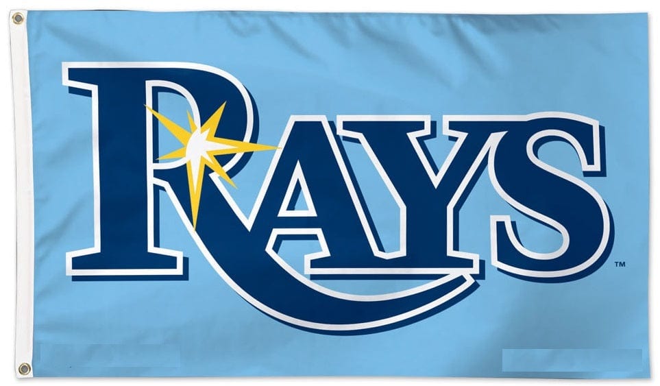 Tampa Bay Rays Flag 3x5 Logo heartlandflags