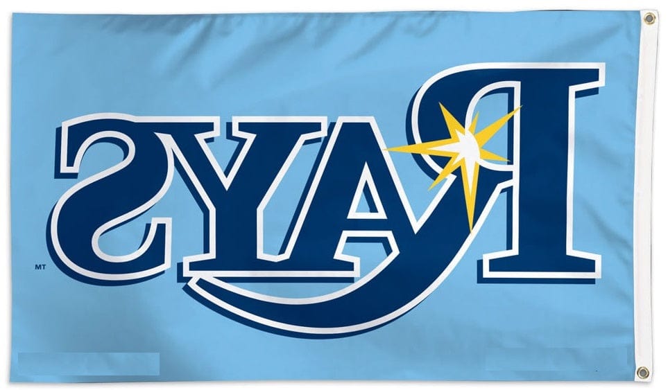 Tampa Bay Rays Flag 3x5 Logo heartlandflags