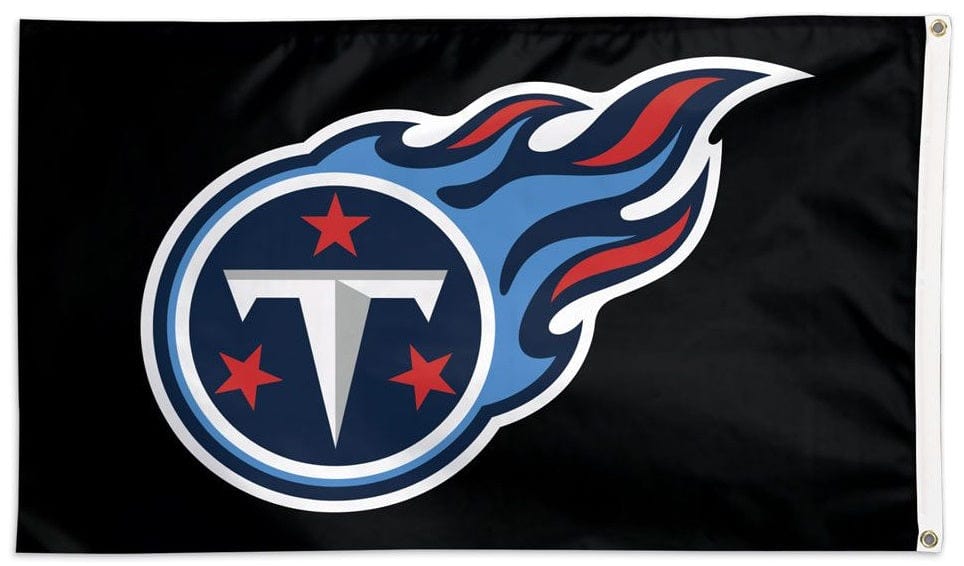 Tennessee Titans Flag 3x5 Black heartlandflags