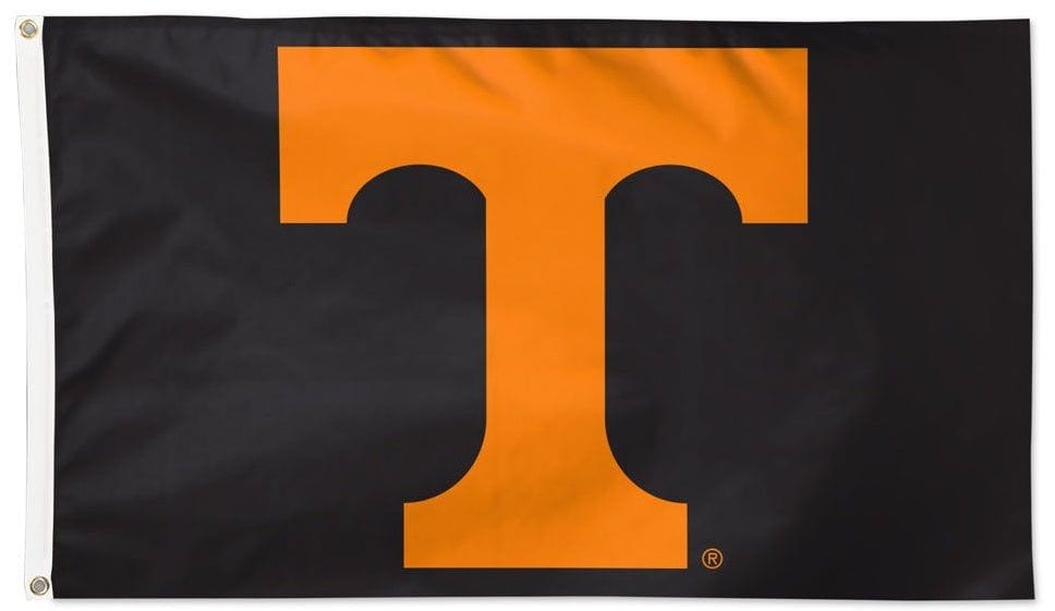 Tennessee Volunteers Flag 3x5 Black 2 Sided heartlandflags