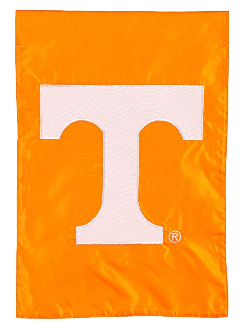 Tennessee Volunteers Garden Flag 2 Sided Applique Logo heartlandflags