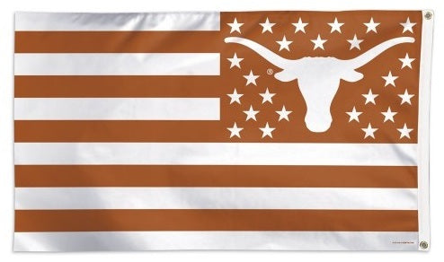 Texas Longhorns Flag 3x5 Patriotic Stars and Stripes heartlandflags