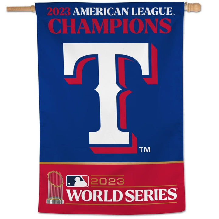 Texas Rangers Banner 2023 American League Champions heartlandflags