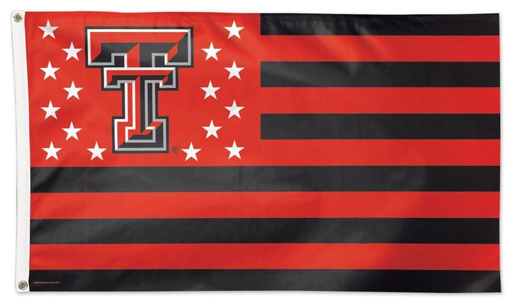 Texas Tech Flag 3x5 Stars and Stripes Americana heartlandflags