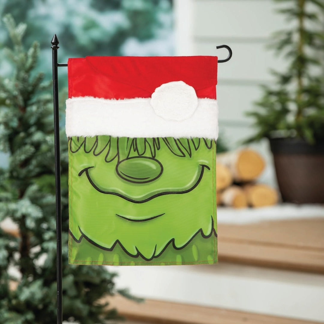 The Grinch Garden Flag 2 Sided heartlandflags