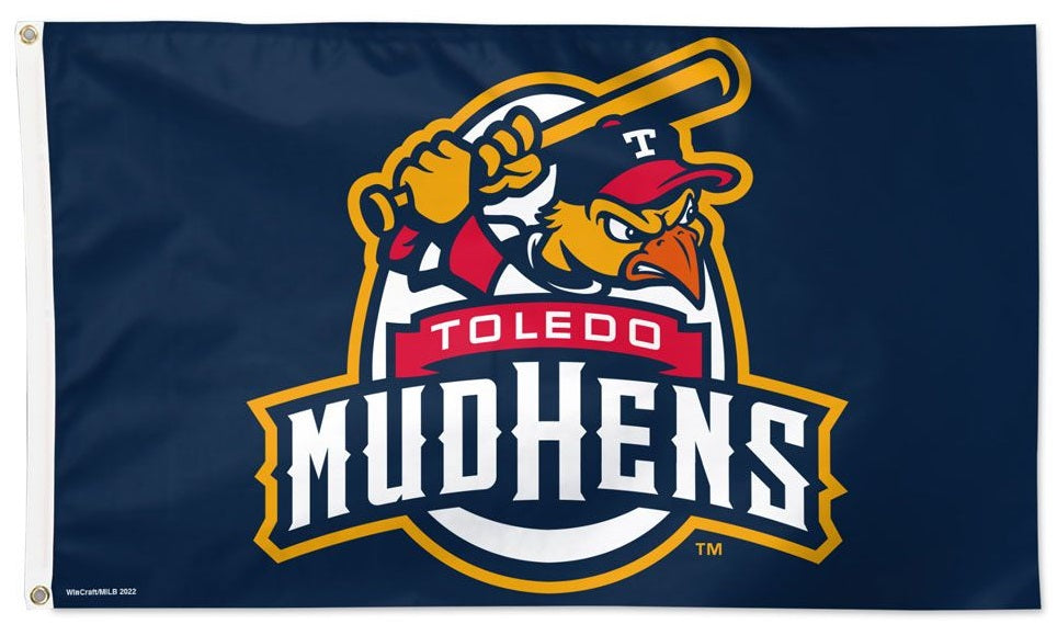 Toledo Mudhens Flag 3x5 Minor League Tigers heartlandflags