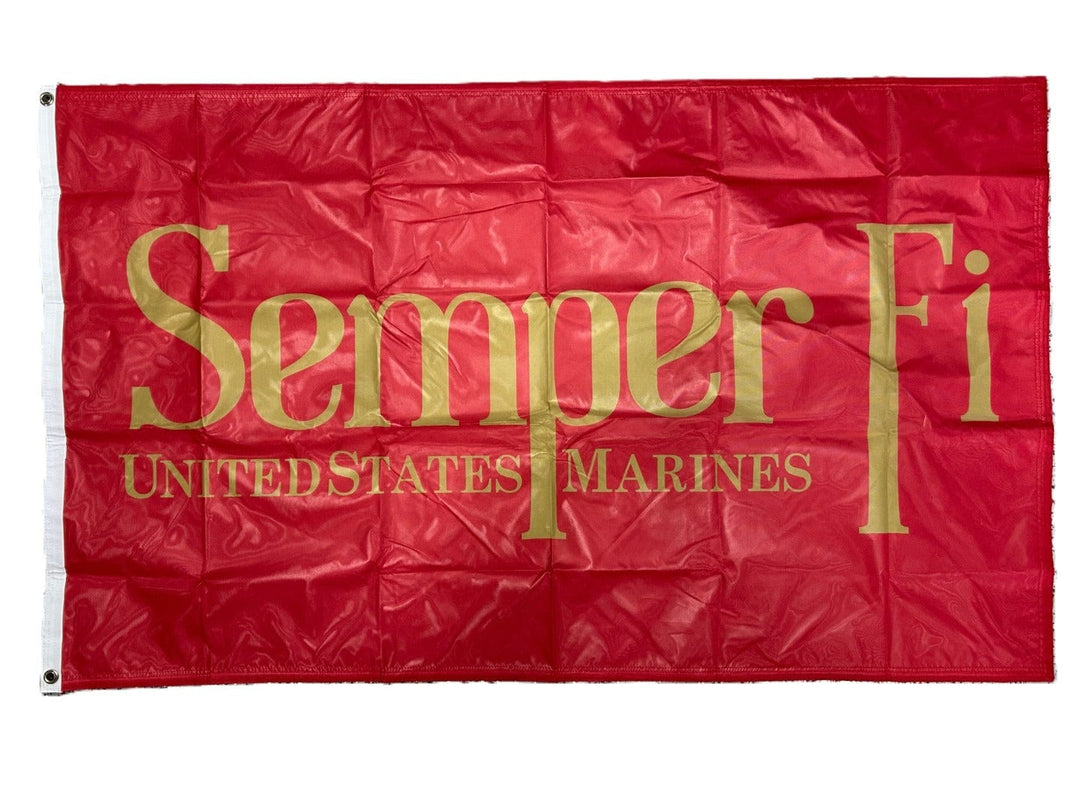 US Marines Flag 3x5 Semper Fi 2 Sided heartlandflags