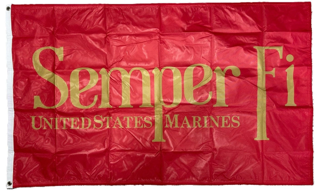 US Marines Flag 3x5 Semper Fi Nylon Made in the USA Licensed heartlandflags