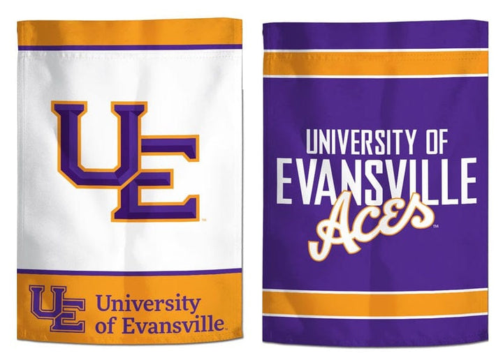 University of Evansville Garden Flag 2 Sided Aces heartlandflags