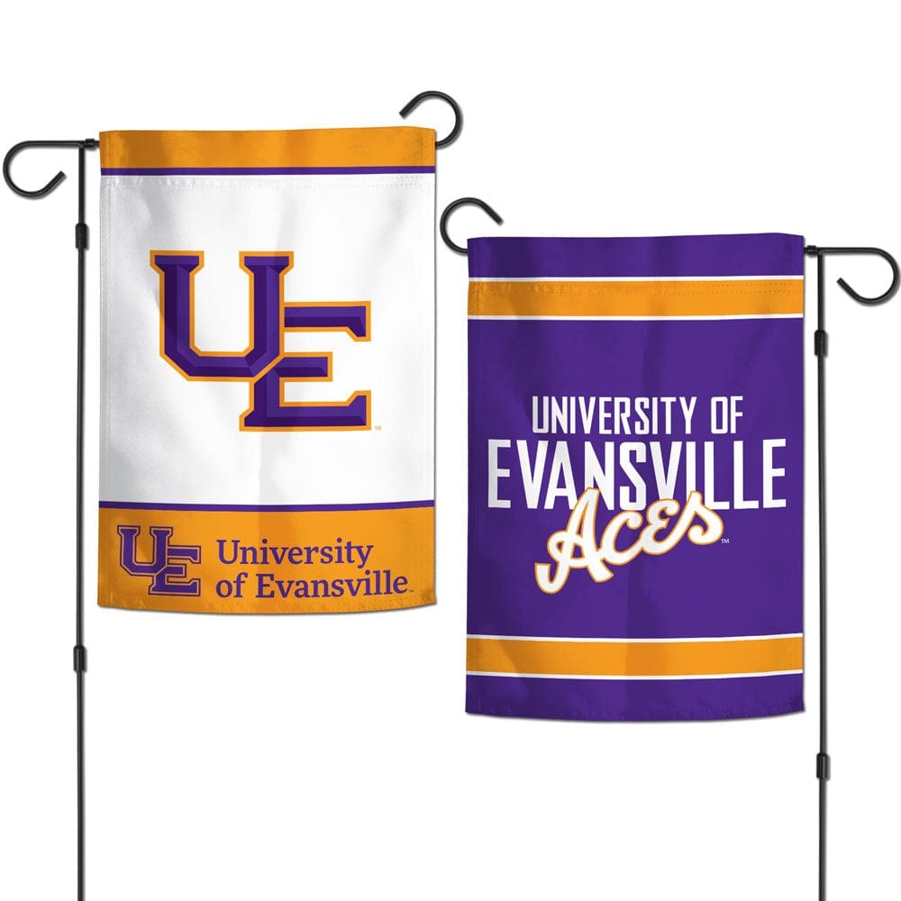 University of Evansville Garden Flag 2 Sided Aces heartlandflags