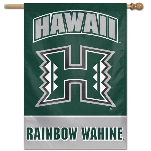 University of Hawaii Banner Rainbow Wahine House Flag heartlandflags