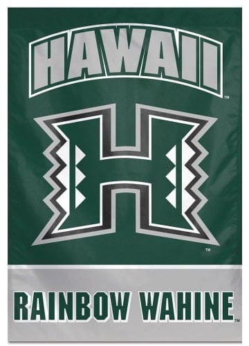 University of Hawaii Banner Rainbow Wahine House Flag heartlandflags