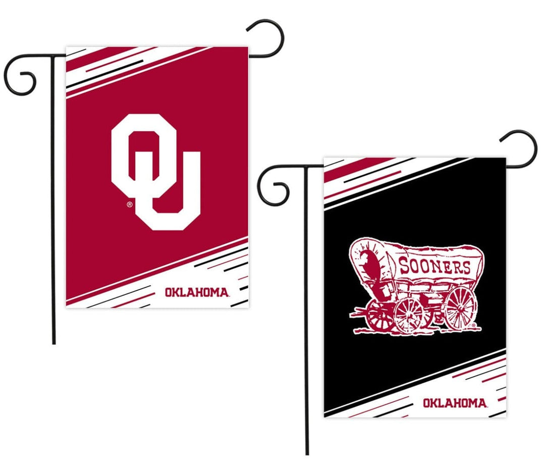 University of Oklahoma Garden Flag 2 Boomer Sooner heartlandflags