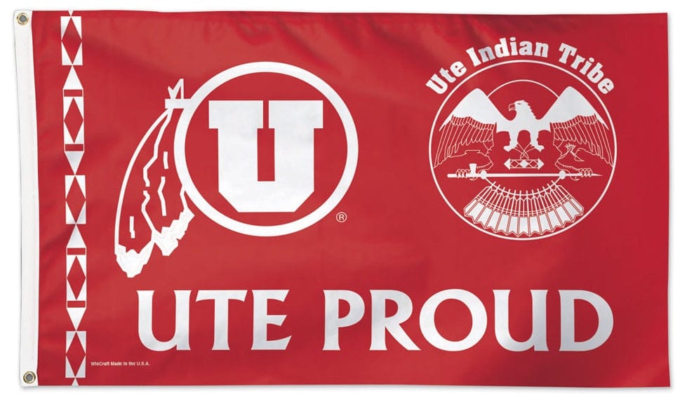 Utah Flag 3x5 UTE Proud Indian Tribe heartlandflags