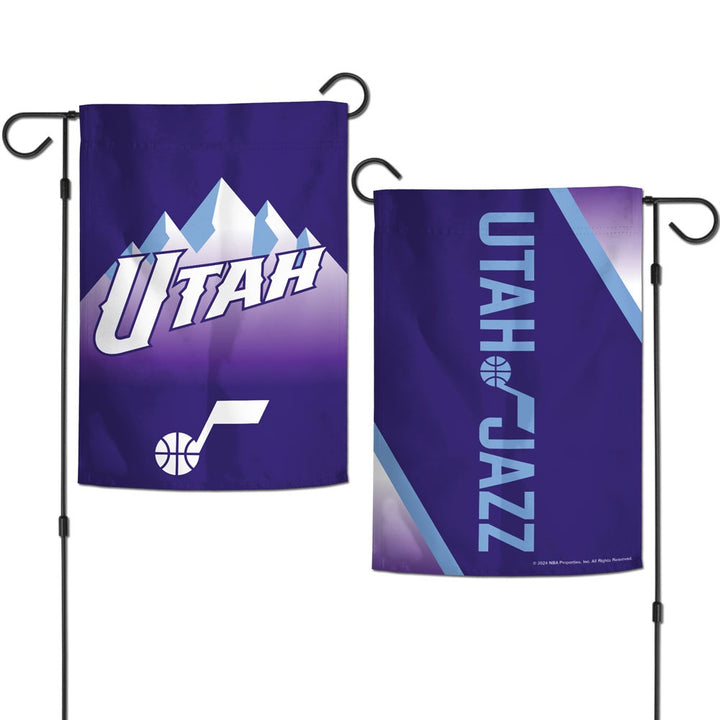 Utah Jazz City Edition Garden Flag 2 Sided heartlandflags