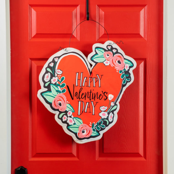 Valentine Heart Door Decoration heartlandflags