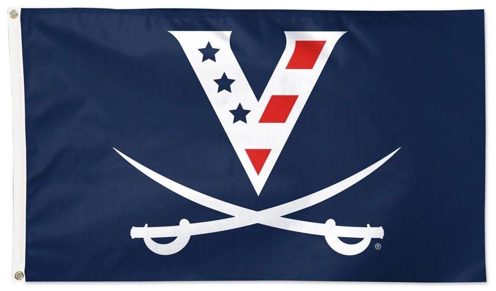 Virginia Cavaliers Flag 3x5 Patriotic Red White Blue heartlandflags