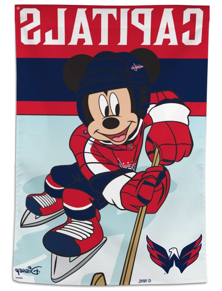 Washington Capitals Flag Mickey Mouse Hockey House Banner heartlandflags