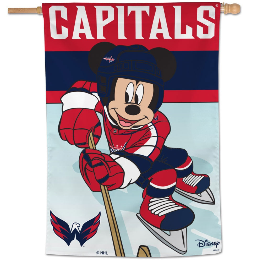 Washington Capitals Flag Mickey Mouse Hockey House Banner heartlandflags