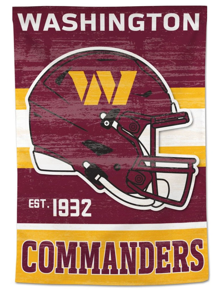 Washington Commanders Banner Vintage heartlandflags