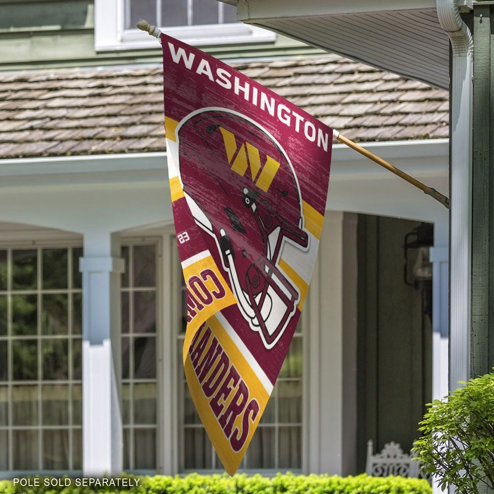 Washington Commanders Banner Vintage heartlandflags