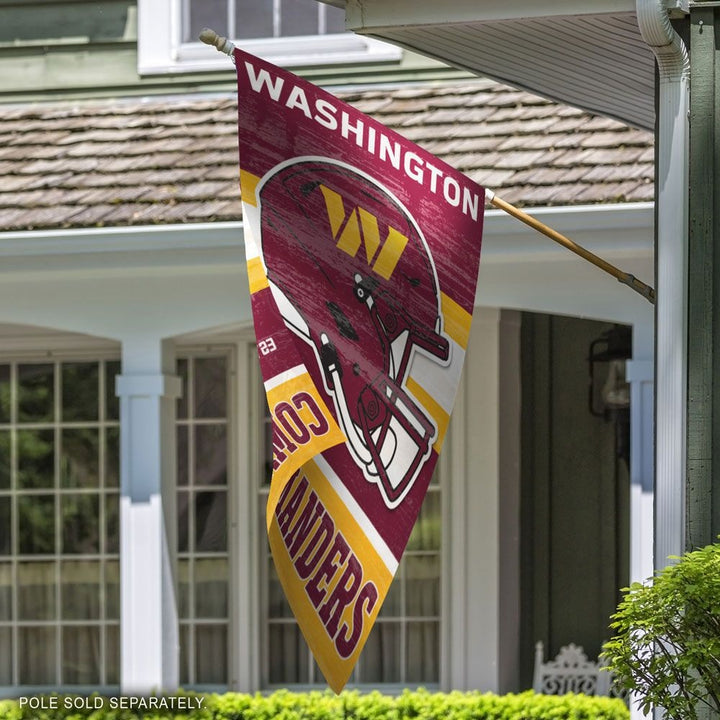 Washington Commanders Banner Vintage heartlandflags