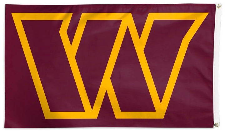 Washington Commanders Flag 3x5 Logo heartlandflags