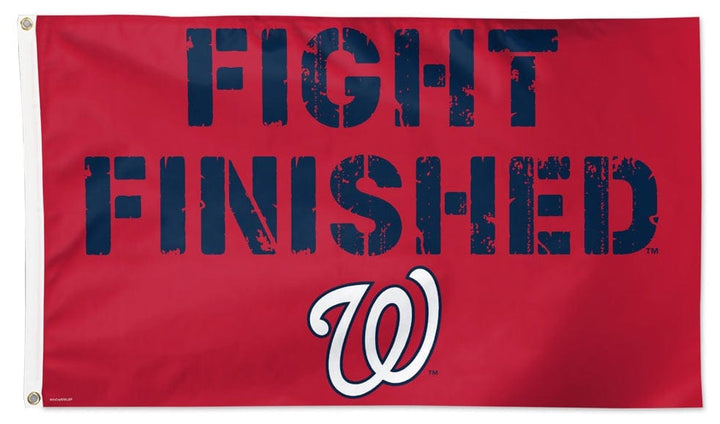 Washington Nationals Flag 3x5 Fight Finished heartlandflags