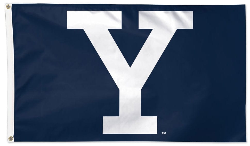 Yale University Flag 3x5 Y Logo heartlandflags