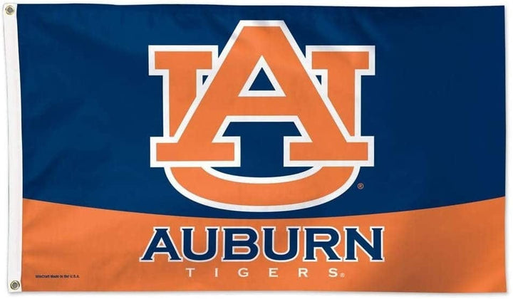 Auburn Tigers Flag 3x5 AU Logo heartlandflags