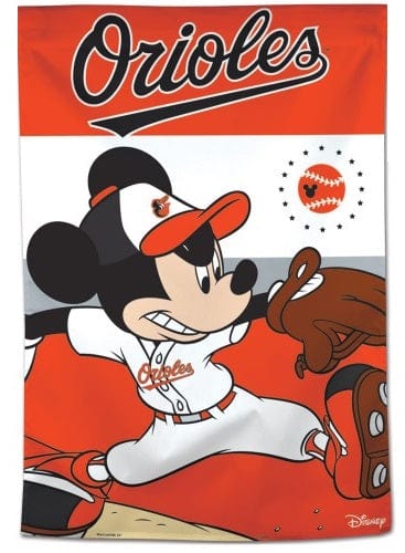 Baltimore Orioles Flag Mickey Mouse Banner heartlandflags