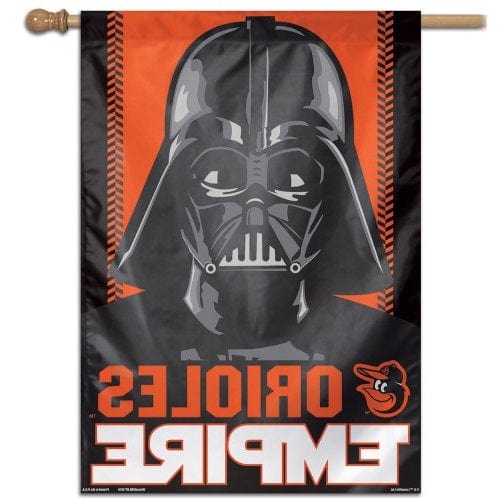 Baltimore Orioles Flag Star Wars Vertical Banner heartlandflags