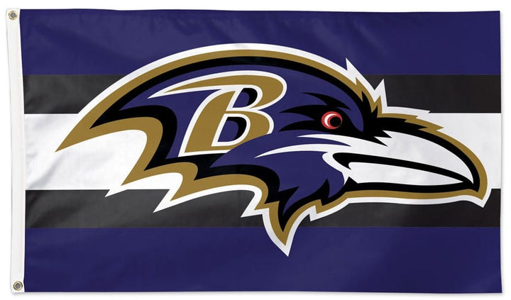 Baltimore Ravens Flag 3x5 Home Stripe heartlandflags