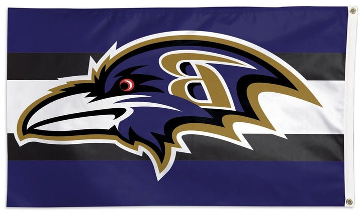 Baltimore Ravens Flag 3x5 Home Stripe heartlandflags