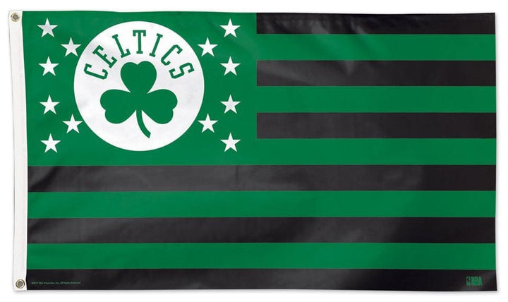 Boston Celtics Flag 3x5 Stars And Stripes heartlandflags