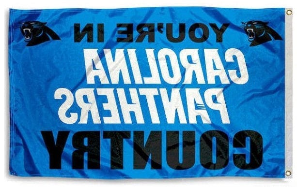 Carolina Panthers Flag 3x5 Country Slogan heartlandflags