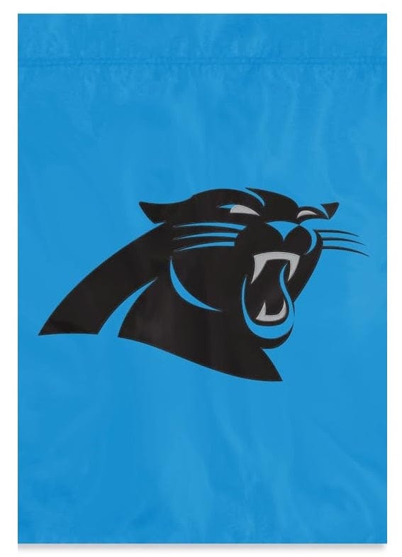 Carolina Panthers Small Garden Flag Applique Single Sided heartlandflags