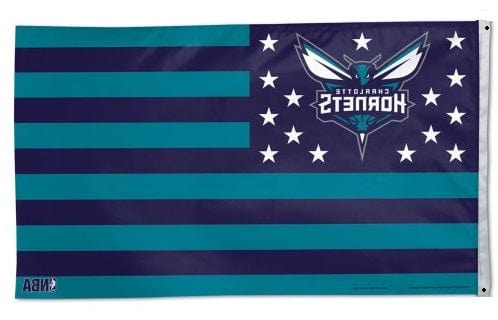 Charlotte Hornets Flag 3x5 Americana Stars Stripes heartlandflags