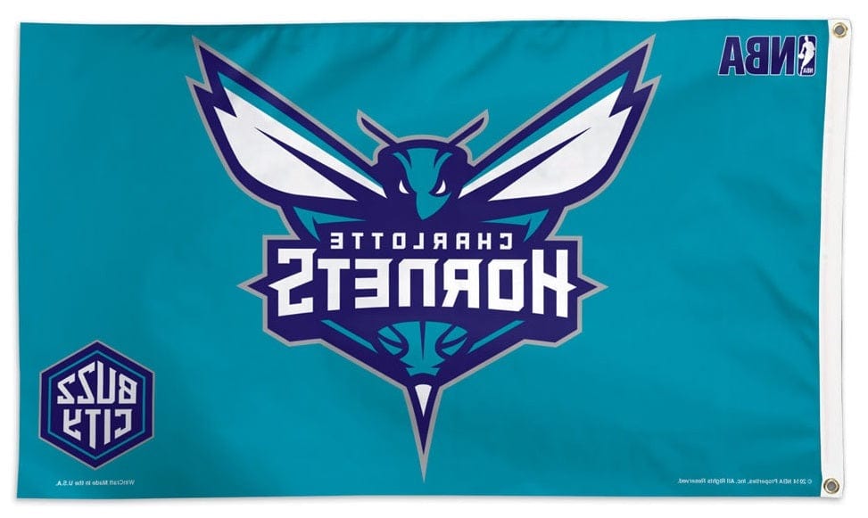 Charlotte Hornets Flag 3x5 Buzz City heartlandflags