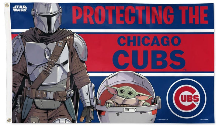 Chicago Cubs Flag 3x5 Protecting The Cubs Star Wars heartlandflags