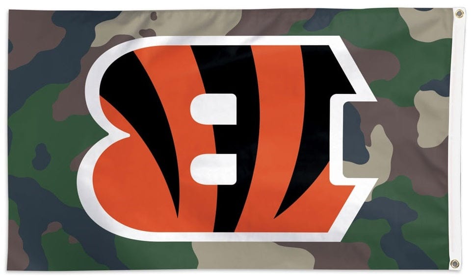 Cincinnati Bengals Flag 3x5 Military Camo heartlandflags