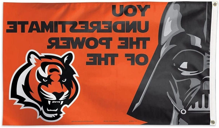 Cincinnati Bengals Flag 3x5 Star Wars Darth Vader heartlandflags