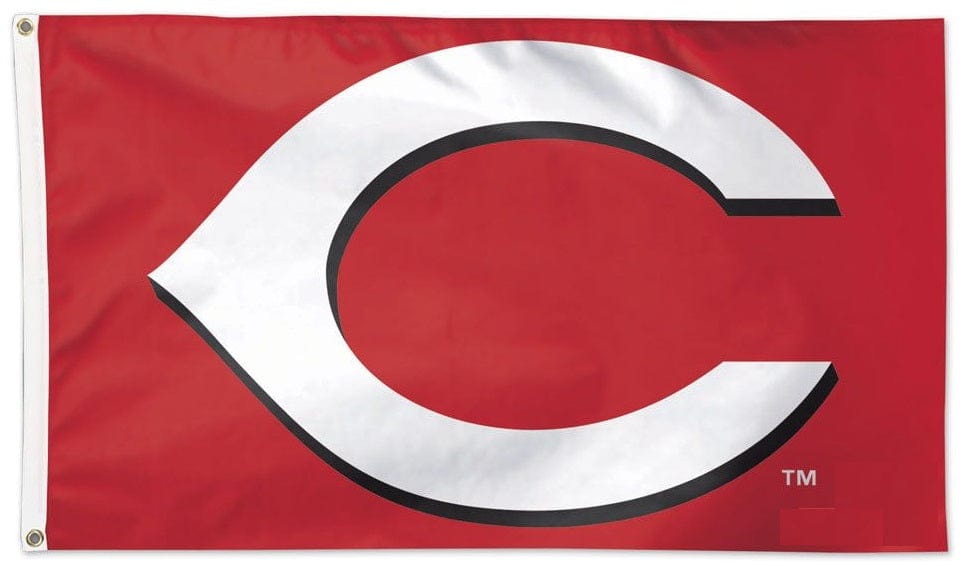 Cincinnati Reds Flag 3x5 Classic Logo 2 Sided heartlandflags