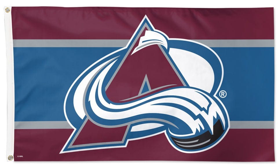 Colorado Avalanche Flag 3x5 Horizontal Stripe heartlandflags