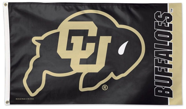 Colorado Buffaloes Flag 3x5 Logo heartlandflags