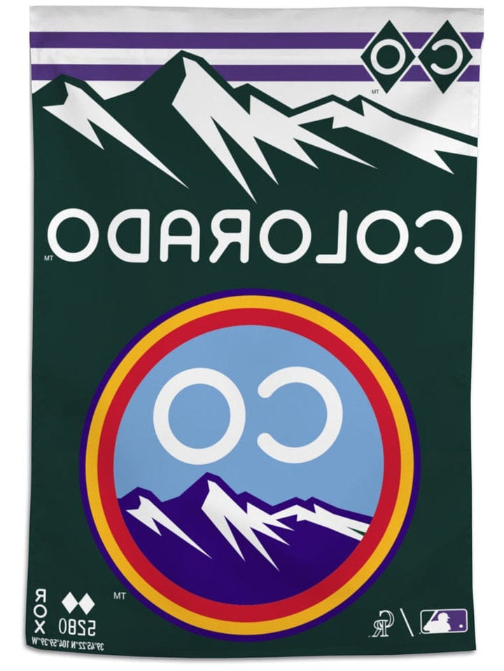 Colorado Rockies Banner City Connect Flag ROX heartlandflags