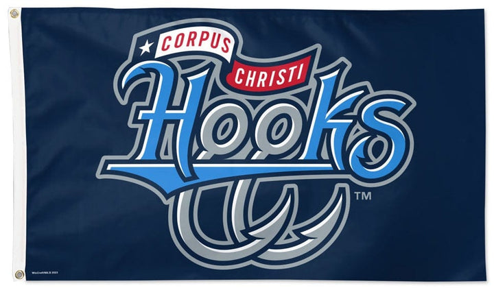 Corpus Christi Hooks Flag 3x5 Minor League Baseball heartlandflags