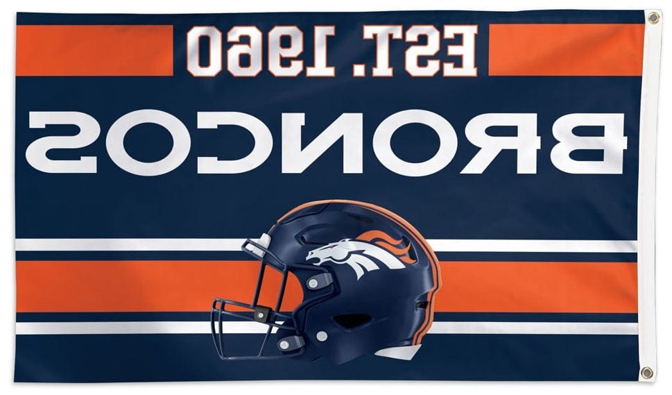 Denver Broncos Flag 3x5 Est 1960 heartlandflags