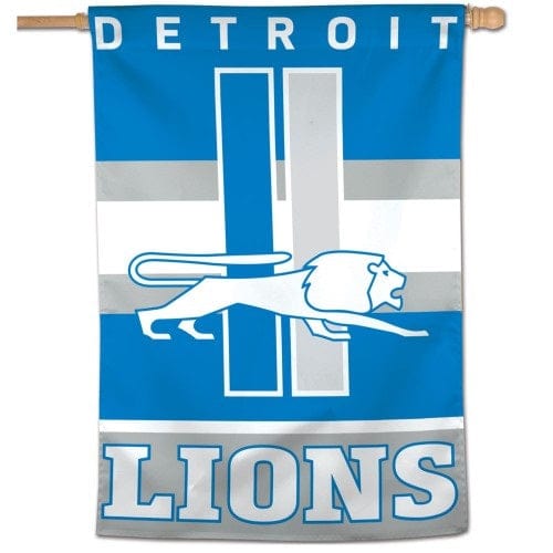 Detroit Lions Banner Throwback Logo House Flag heartlandflags